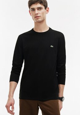 Lacoste: Чёрная футболка 