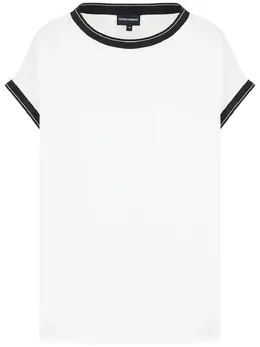 Emporio Armani: Шифоновая блуза 
