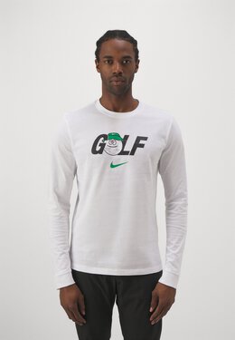 Nike: Белая футболка 