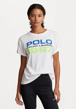 Polo Ralph Lauren: Футболка с принтом 