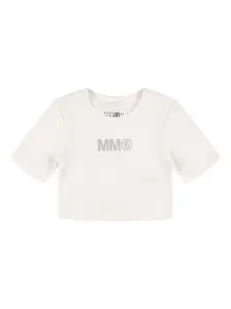 MM6 MAISON MARGIELA: Хлопковая футболка 