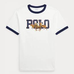 Polo Ralph Lauren: Белая футболка 