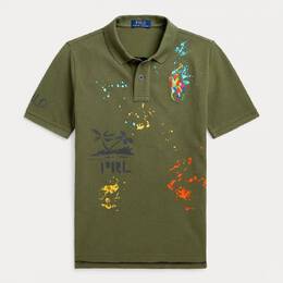 Polo Ralph Lauren: Зелёное поло 