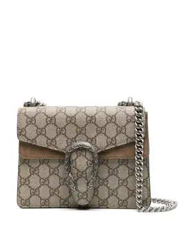 Gucci: Бежевая сумка  Dionysus