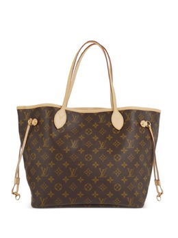 Louis Vuitton Pre-Owned: Коричневая сумка-шоппер 