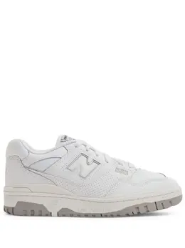 New Balance: Белые кроссовки  550