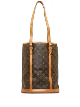 Louis Vuitton Pre-Owned: Коричневая сумка-шоппер