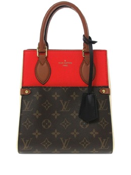 Louis Vuitton Pre-Owned: Коричневая сумка-шоппер