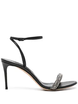 Casadei: Чёрные сандалии 