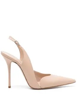 Casadei: Бежевые туфли 