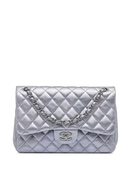 CHANEL Pre-Owned: Фиолетовая сумка 