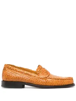 Marni: Оранжевые туфли 
