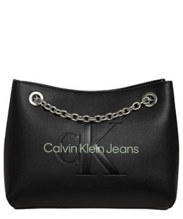 Calvin Klein Jeans: Чёрная сумка 