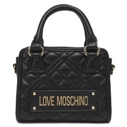 Love Moschino: Чёрная спортивная сумка 