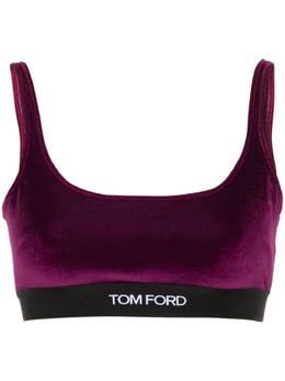 TOM FORD: Жаккардовый топ  Logo