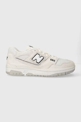 New Balance: Белые кроссовки 