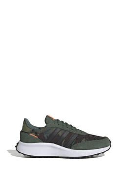 Adidas: Зелёные кроссовки 