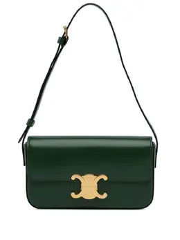 Céline Pre-Owned: Зелёная сумка