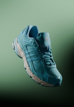 Adidas Originals: Голубые кроссовки  Response CL