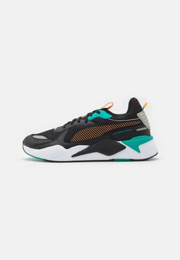 PUMA: Чёрные кроссовки RS-X