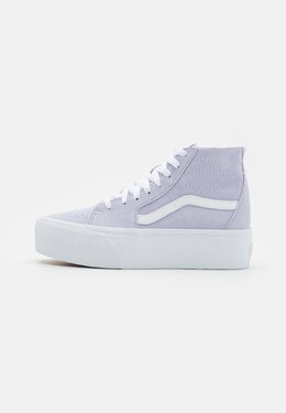 Vans: Голубые кроссовки  SK8-Hi Tapered