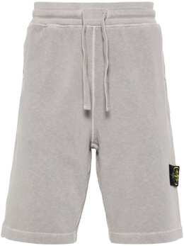 Stone Island: Хлопковые шорты 
