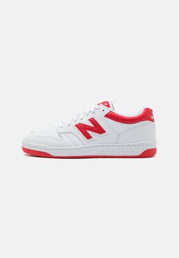 New Balance: Белые кроссовки 