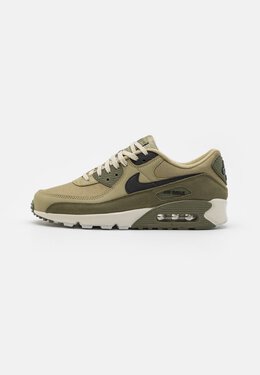 Nike: Чёрные кроссовки Air Max 90