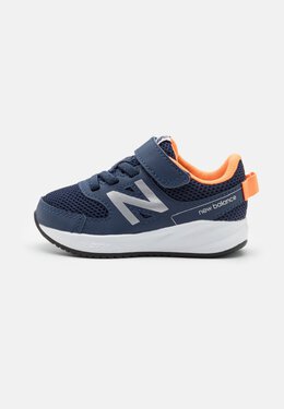 New Balance: Синие кроссовки 