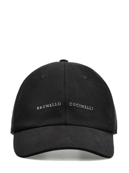 BRUNELLO CUCINELLI: Чёрная кепка 