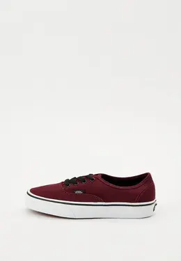 Vans: Бордовые кеды 