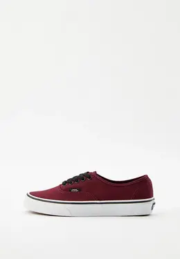 Vans: Бордовые кеды 