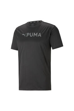 PUMA: Чёрная футболка 