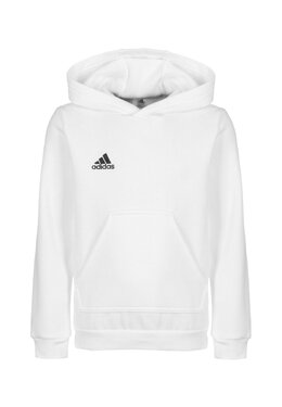 Adidas: Белая толстовка 