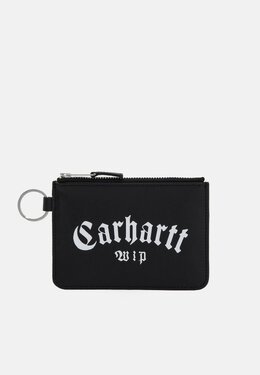 Carhartt WIP: Чёрный кошелёк 