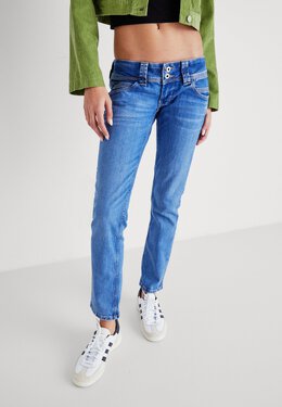 Pepe Jeans: Джинсовые джинсы 