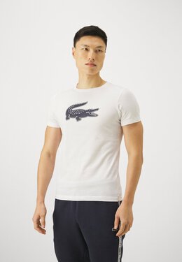 Lacoste: Футболка с принтом 