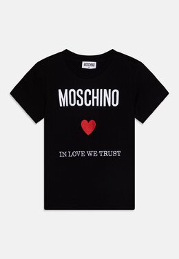 Moschino: Футболка с принтом 