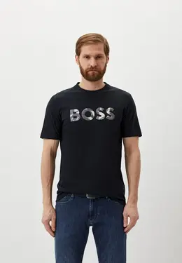 Boss: Чёрная футболка 