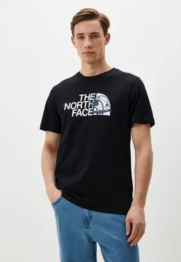 The North Face: Чёрная футболка 