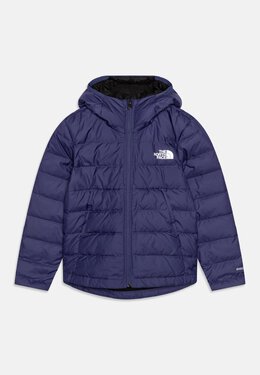 The North Face: Голубой пуховик 