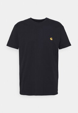 Carhartt WIP: Тёмная футболка  Chase