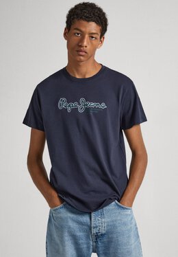 Pepe Jeans: Футболка с принтом