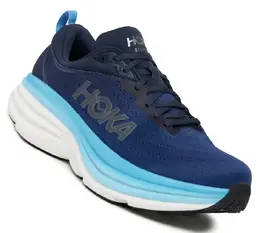 Hoka: Синие кроссовки 