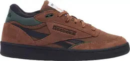 Reebok: Коричневые кеды  Club C Mid II