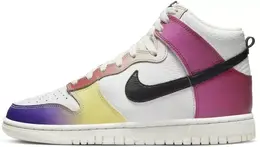 Nike: Белые кеды  Dunk High