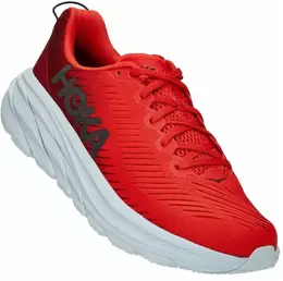 Hoka: Красные кроссовки