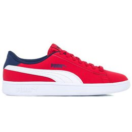 PUMA: Красные кроссовки  Smash V2