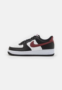 Nike: Чёрные кроссовки  Air Force 1