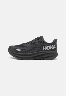 HOKA: Чёрные кроссовки